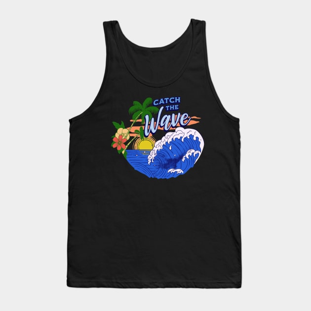 Catch the Wave Tank Top by shipwrecked2020